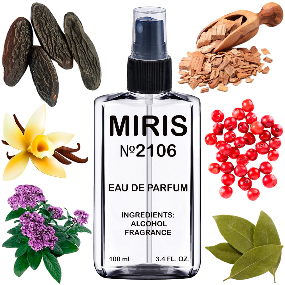 MIRIS No. 2106, Lali Le Parfum, Longue duree Eau de Parfum pour Femme, Vaporisateur 100 ml