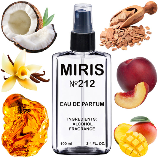 MIRIS No. 212, Casmir, Long-Lasting Eau de Parfum for Women, Spray 100 ml