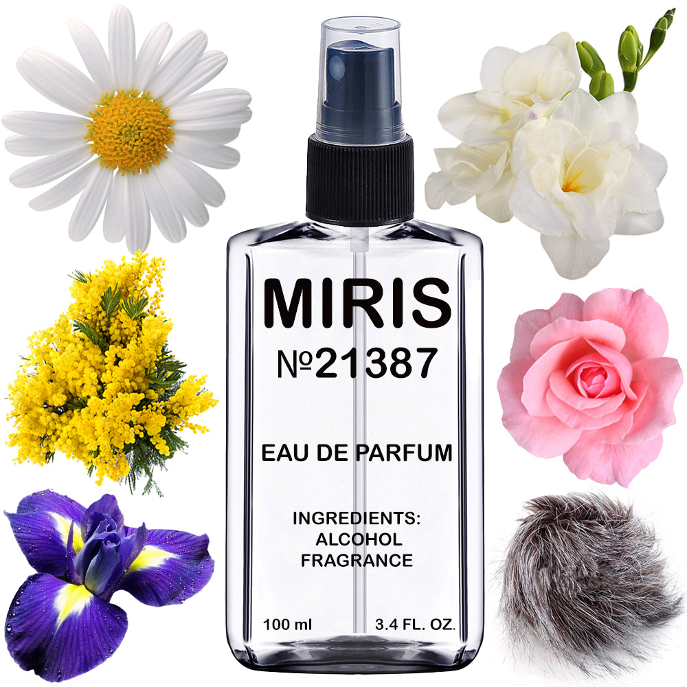 MIRIS No. 21387, Cer Pour Femme, Long-Lasting Eau de Parfum for Women, Spray 100 ml