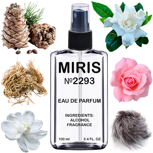 MIRIS No. 2293, Narkiso, Longue duree Eau de Parfum pour Femme, Vaporisateur 100 ml