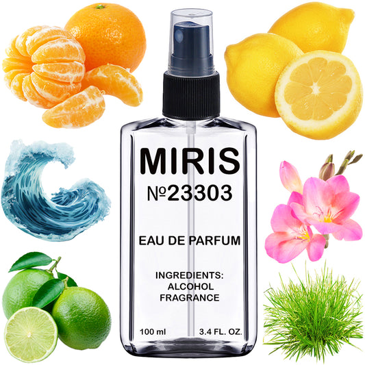 MIRIS No. 23303, Happi For Men, Longue duree Eau de Parfum pour Homme, Vaporisateur 100 ml