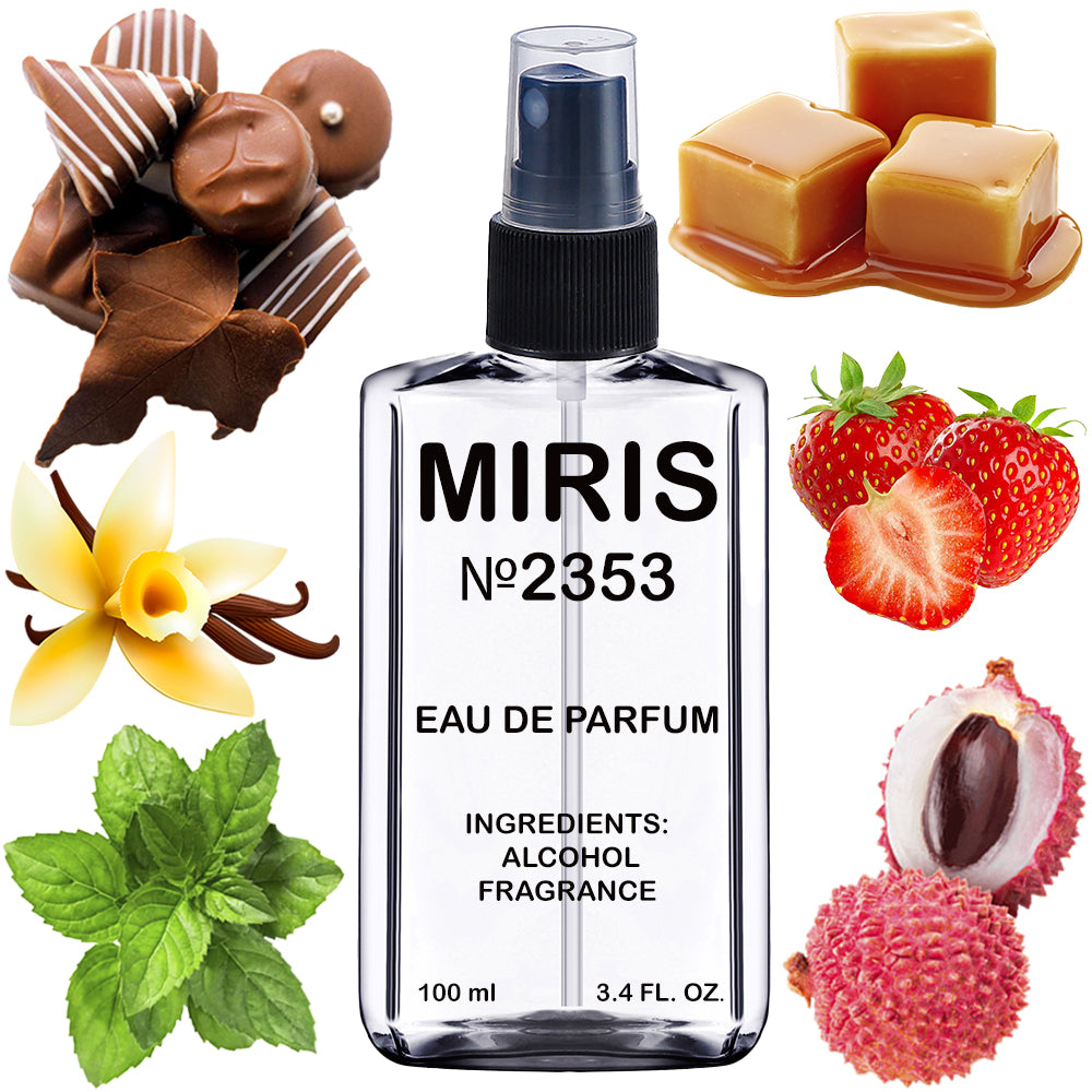 MIRIS No. 2353, Trezo La Nuyt Parfum, Longue duree Eau de Parfum pour Femme, Vaporisateur 100 ml