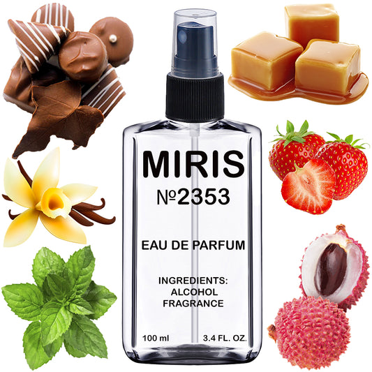 MIRIS No. 2353, Trezo La Nuyt Parfum, Longue duree Eau de Parfum pour Femme, Vaporisateur 100 ml