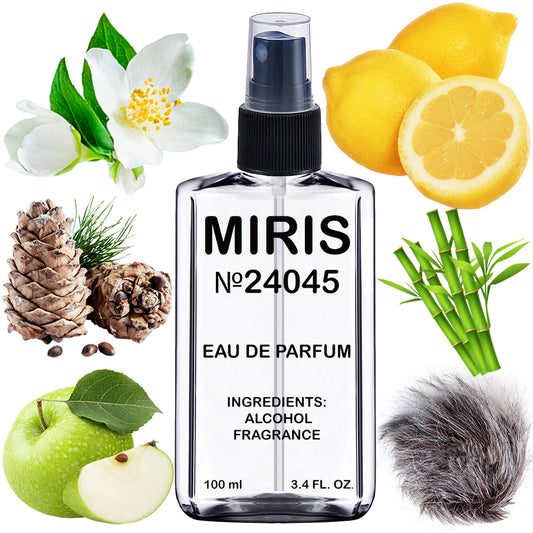 MIRIS No. 24045, Lite Blu Women, Longue duree Eau de Parfum pour Femme, Vaporisateur 100 ml