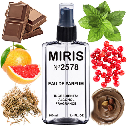 MIRIS No. 2578, Anjell Muze, Longue duree Eau de Parfum pour Femme, Vaporisateur 100 ml