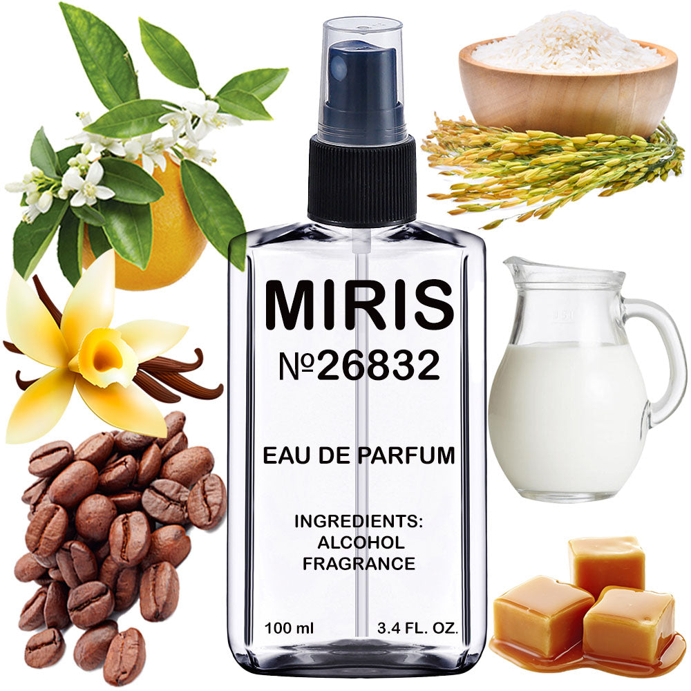 MIRIS No. 26832, Blak Opiu Nui Blan, Longue duree Eau de Parfum pour Femme, Vaporisateur 100 ml
