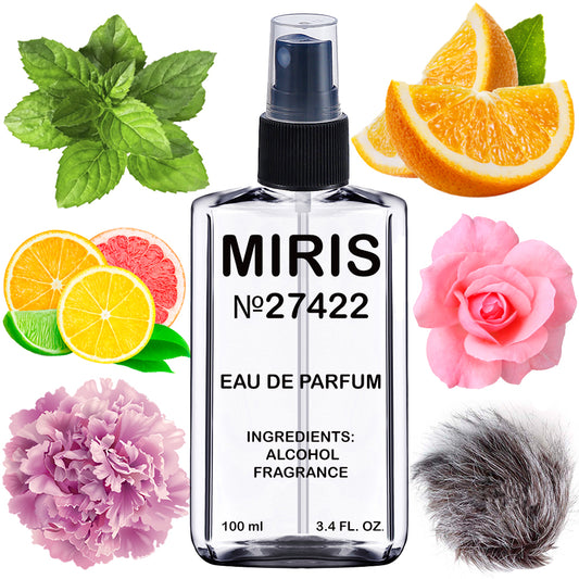 MIRIS No. 27422, Chery Blumin Buqet, Longue duree Eau de Parfum pour Femme, Vaporisateur 100 ml