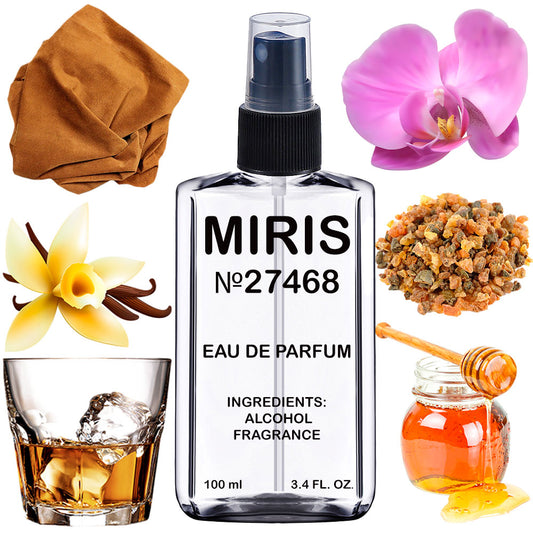 MIRIS No. 27468, Velved Orkid, Longue duree Unisexe Eau de Parfum pour Femme et Homme, Vaporisateur 100 ml