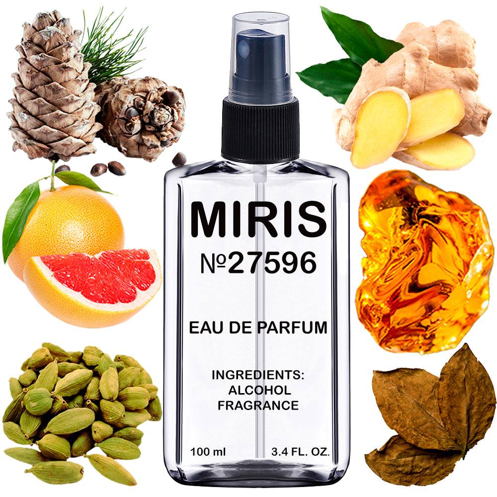 MIRIS No. 27596, Ze One Men, Longue duree Eau de Parfum pour Homme, Vaporisateur 100 ml
