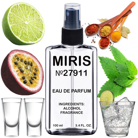 MIRIS No. 27911, Two12 Vip Men, Long-Lasting Eau de Parfum for Men, Spray 100 ml