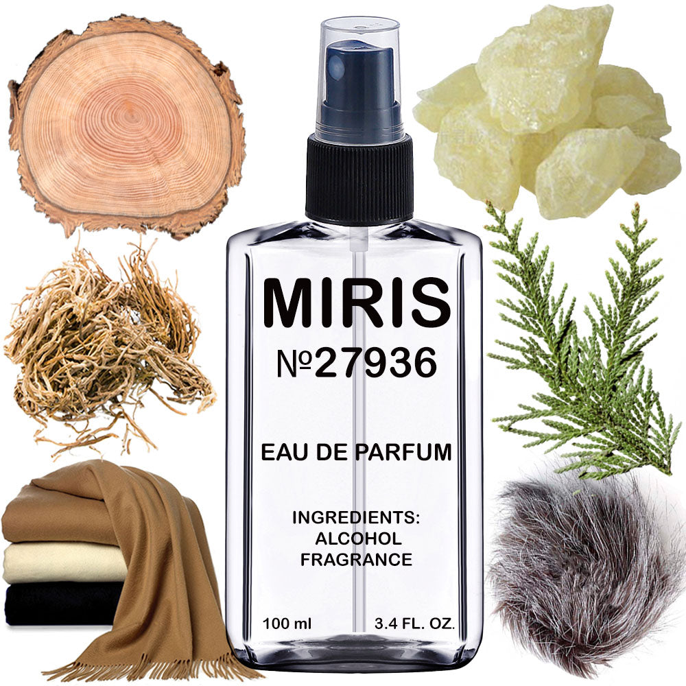 MIRIS No. 27936, Encre Noire Pour Homme, Longue duree Eau de Parfum pour Homme, Vaporisateur 100 ml