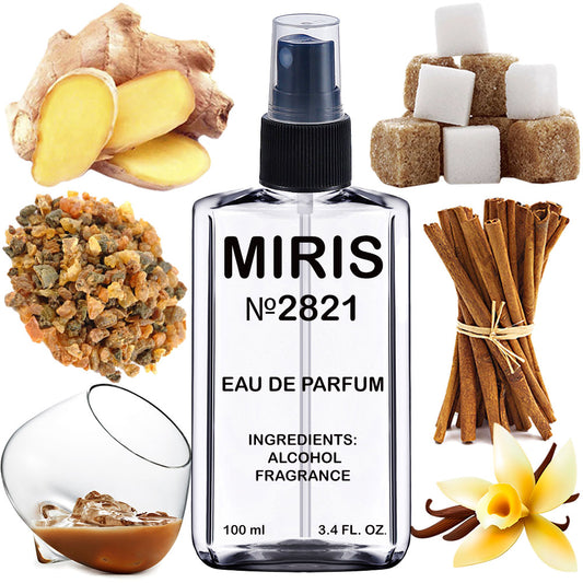 MIRIS No. 2821, Pur XS, Longue duree Eau de Parfum pour Homme, Vaporisateur 100 ml