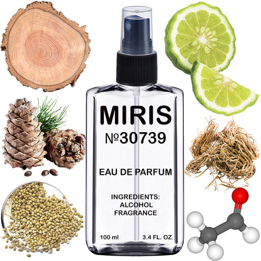 MIRIS No. 30739, L'Homme Sport, Longue duree Eau de Parfum pour Homme, Vaporisateur 100 ml