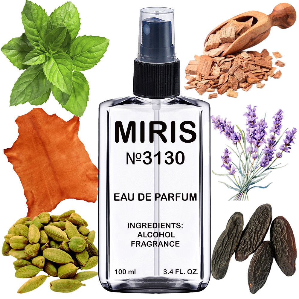 MIRIS No. 3130, Nuit de L Homme Eau de Parfum, Longue duree Eau de Parfum pour Homme, Vaporisateur 100 ml