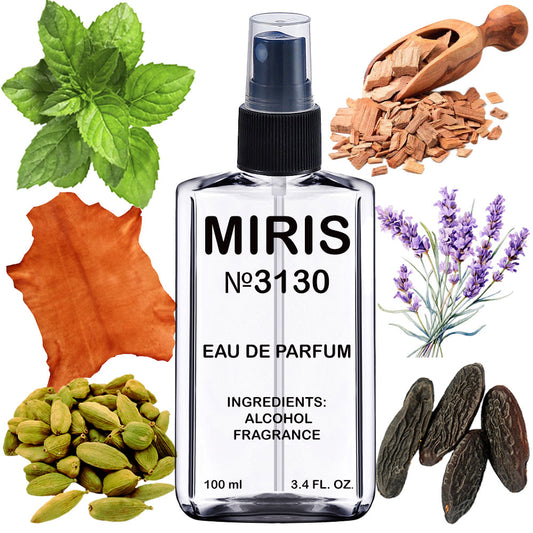 MIRIS No. 3130, Nuit de L Homme Eau de Parfum, Longue duree Eau de Parfum pour Homme, Vaporisateur 100 ml