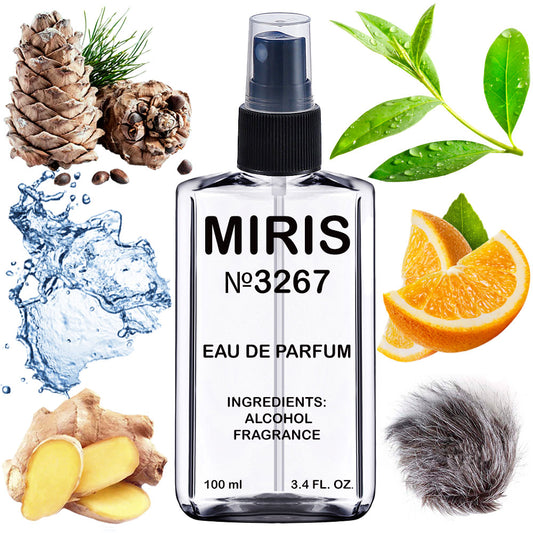 MIRIS No. 3267, Everione, Long-Lasting Unisex Eau de Parfum for Women & Men, Spray 100 ml