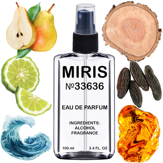 MIRIS No. 33636, Aqua Di Jio Abzolu, Long-Lasting Eau de Parfum for Men, Spray 100 ml