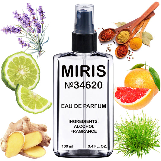 MIRIS No. 34620, Two12 Men, Long-Lasting Eau de Parfum for Men, Spray 100 ml