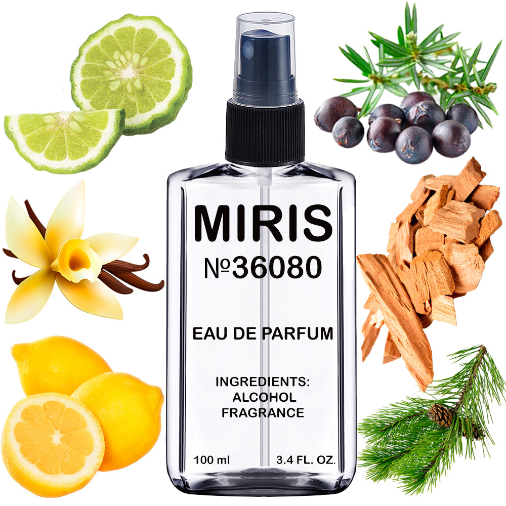 MIRIS No. 36080, Gipsi Woter, Long-Lasting Unisex Eau de Parfum for Women & Men, Spray 100 ml