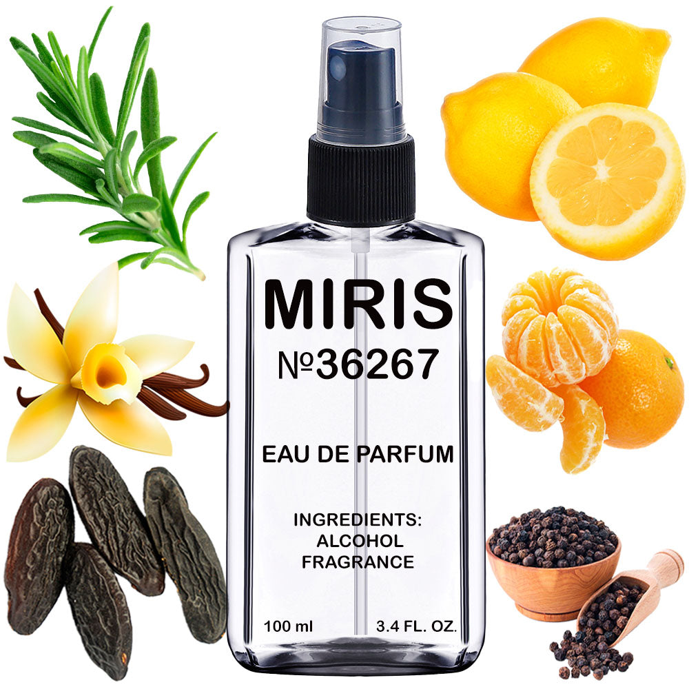 MIRIS No. 36267, Eroz Flam Men, Long-Lasting Eau de Parfum for Men, Spray 100 ml