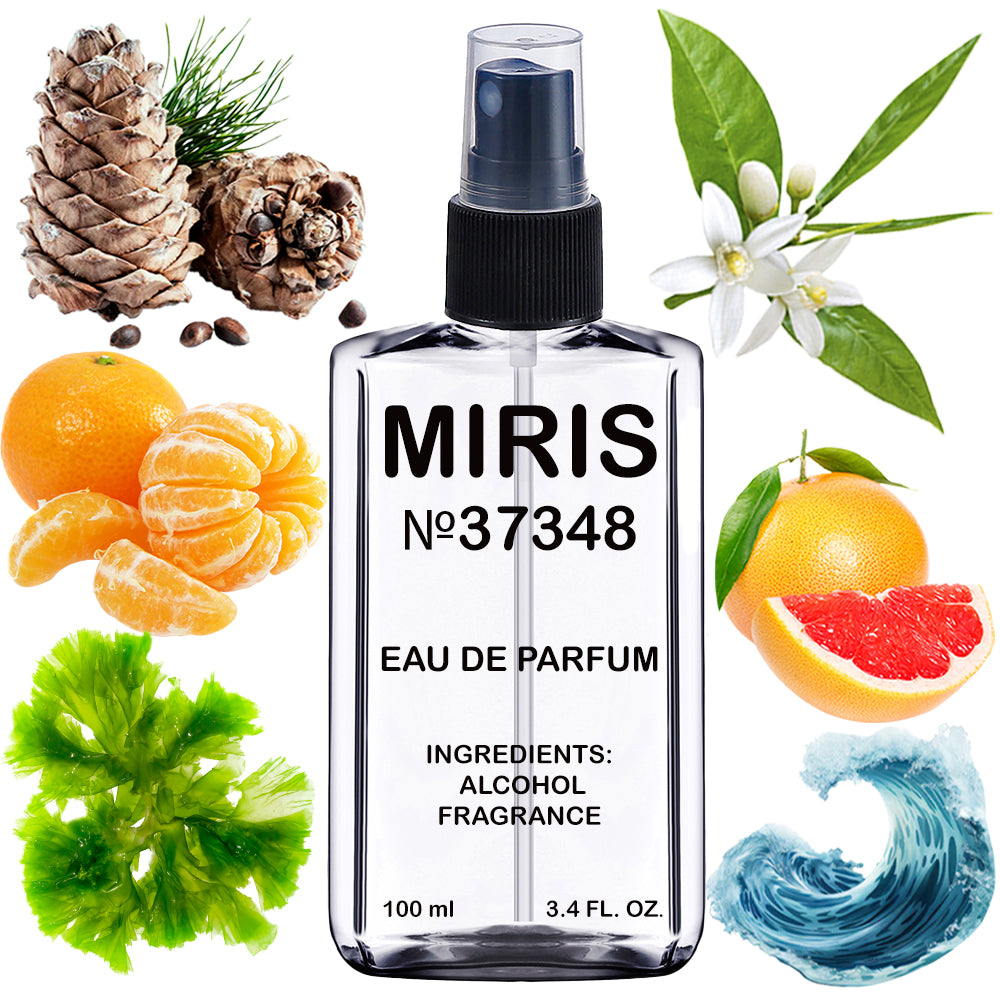 MIRIS No. 37348, Aqua Pour Homme Marin, Longue duree Eau de Parfum pour Homme, Vaporisateur 100 ml