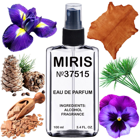 MIRIS No. 37515, Santal, Long-Lasting Unisex Eau de Parfum for Women & Men, Spray 100 ml