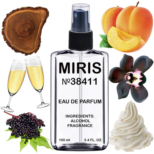 MIRIS No. 38411, Pink Moleku 090, Longue duree Unisexe Eau de Parfum pour Femme et Homme, Vaporisateur 100 ml