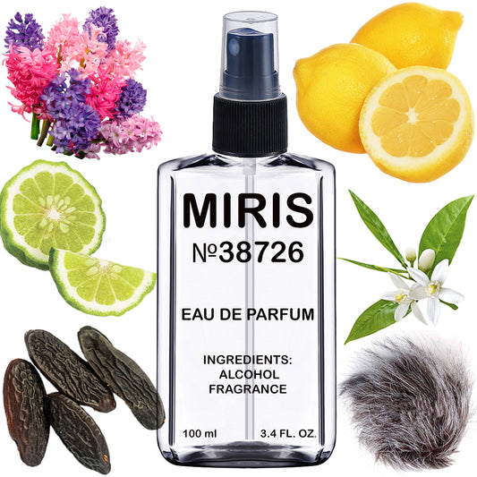 MIRIS No. 38726, Ver Pour Homme, Long-Lasting Eau de Parfum for Men, Spray 100 ml
