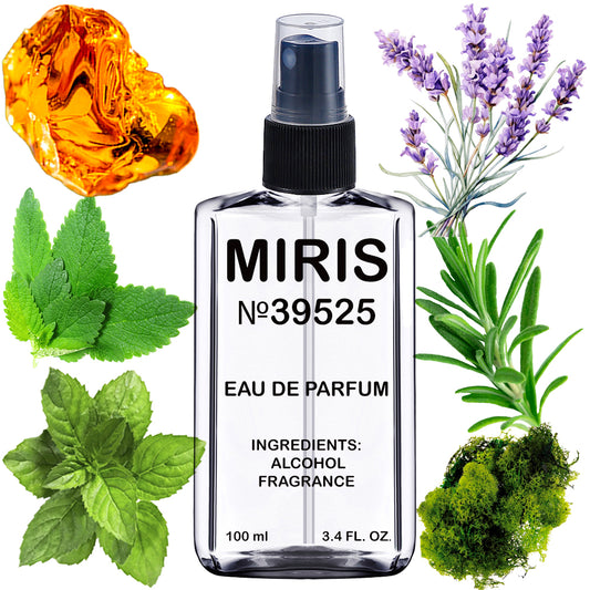 MIRIS No. 39525, Biau di Jur, Longue duree Eau de Parfum pour Homme, Vaporisateur 100 ml