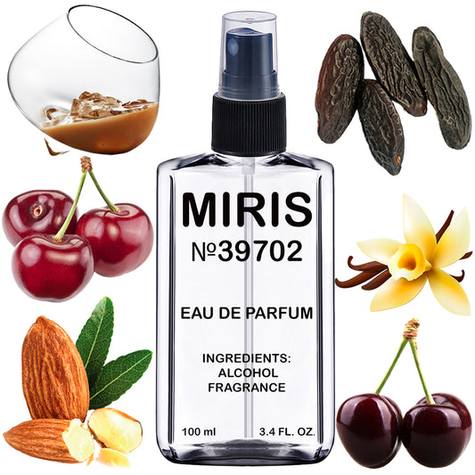 MIRIS No. 39702, Love Cherry, Long-Lasting Unisex Eau de Parfum for Women & Men, Spray 100 ml