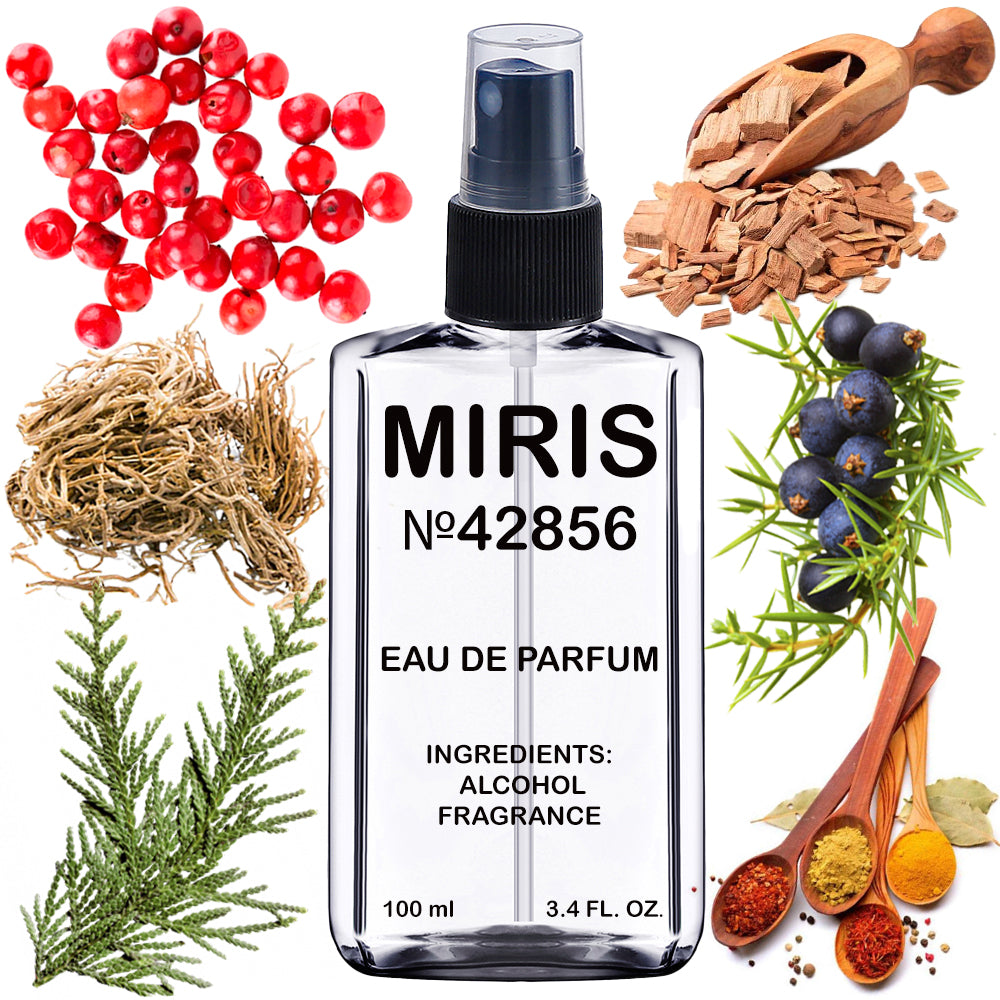MIRIS No. 42856, Sykomor Eau de Parfum, Long-Lasting Unisex Eau de Parfum for Women & Men, Spray 100 ml