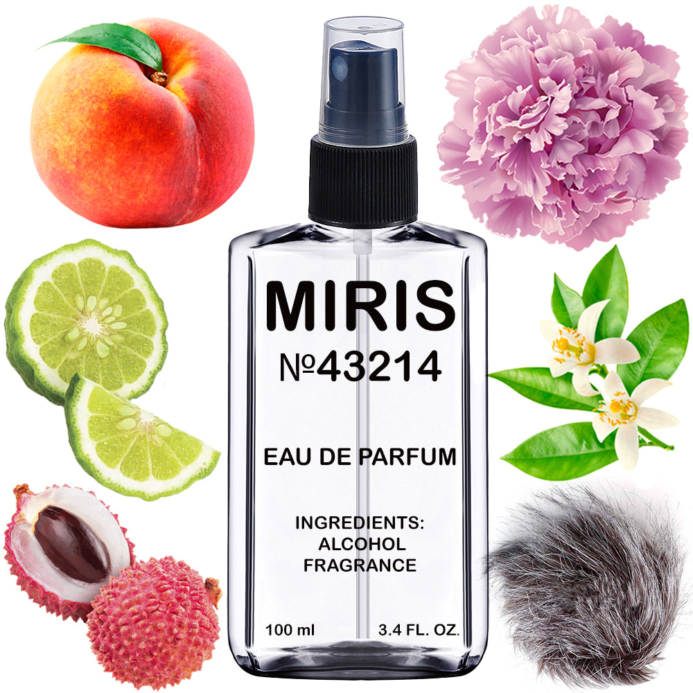 MIRIS No. 43214, Fleu Nartique, Long-Lasting Unisex Eau de Parfum for Women & Men, Spray 100 ml