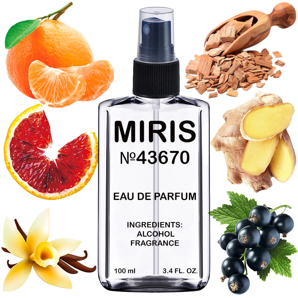 MIRIS No. 43670, Deb Red, Long-Lasting Eau de Parfum for Women, Spray 100 ml