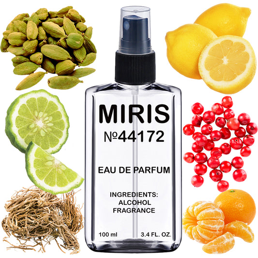 MIRIS No. 44172, Priv Vetiver d Hiver, Long-Lasting Eau de Parfum for Men, Spray 100 ml