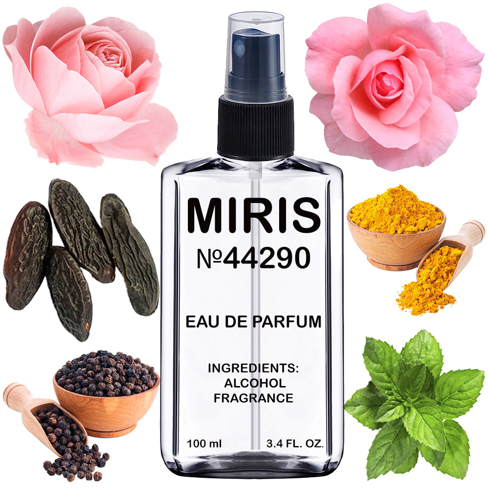 MIRIS No. 44290, Rose Prik, Longue duree Unisexe Eau de Parfum pour Femme et Homme, Vaporisateur 100 ml