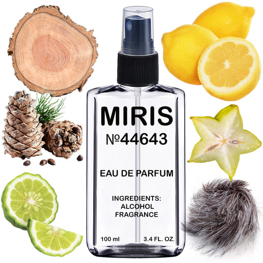 MIRIS No. 44643, Man Eau Fraishe, Long-Lasting Eau de Parfum for Men, Spray 100 ml