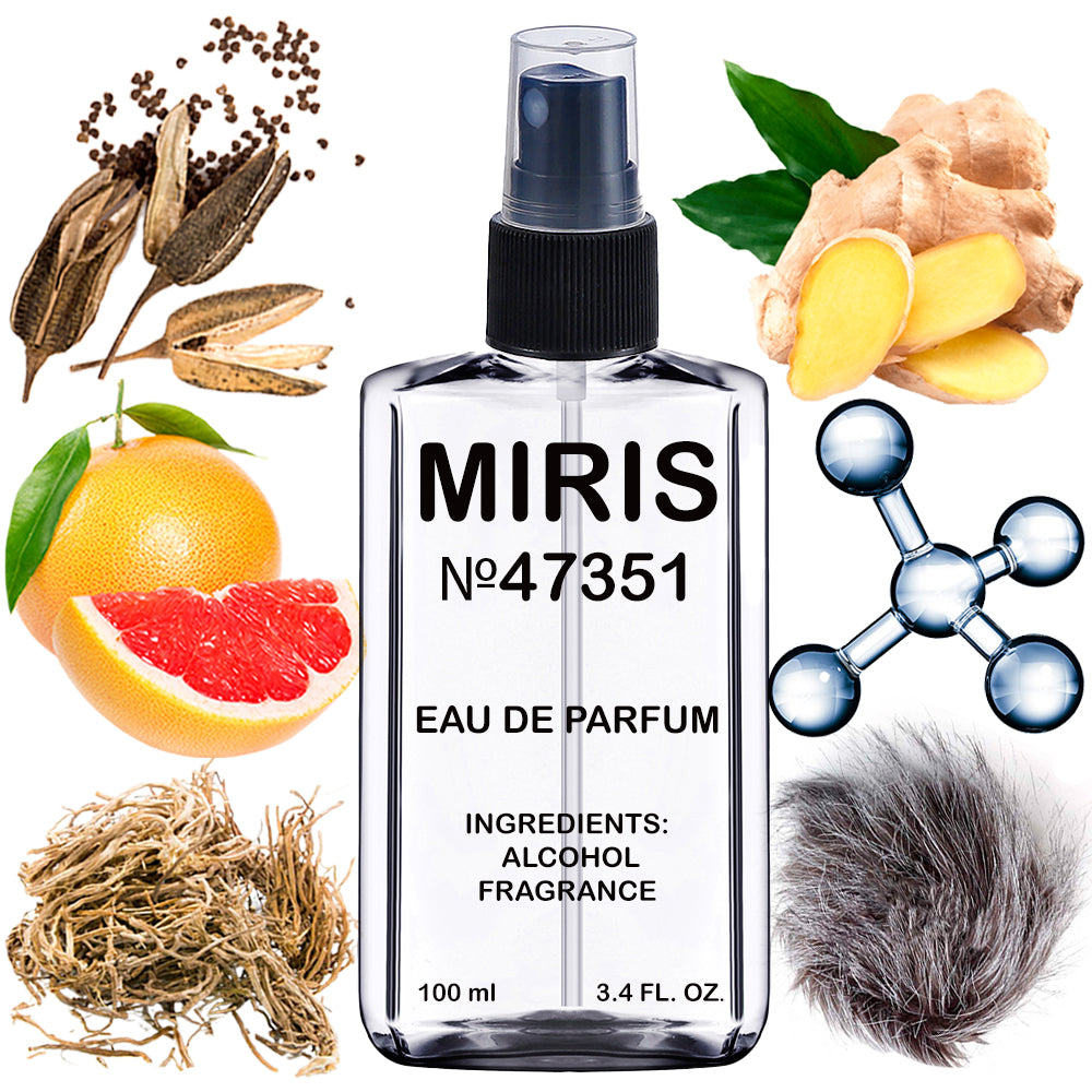 MIRIS No. 47351, Tygar le Gemme, Long-Lasting Eau de Parfum for Men, Spray 100 ml