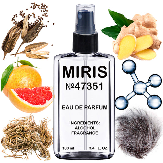 MIRIS No. 47351, Tygar le Gemme, Long-Lasting Eau de Parfum for Men, Spray 100 ml
