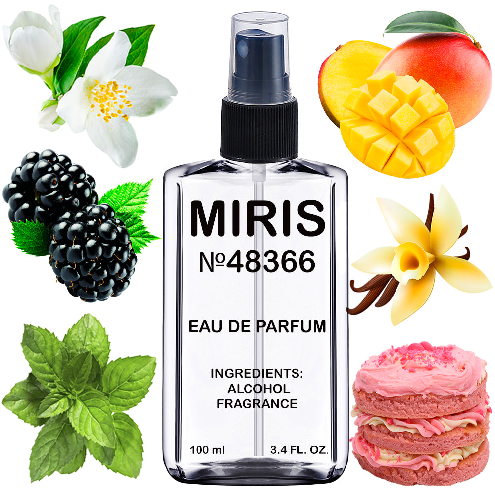 MIRIS No. 48366, Mango Skin, Longue duree Unisexe Eau de Parfum pour Femme et Homme, Vaporisateur 100 ml
