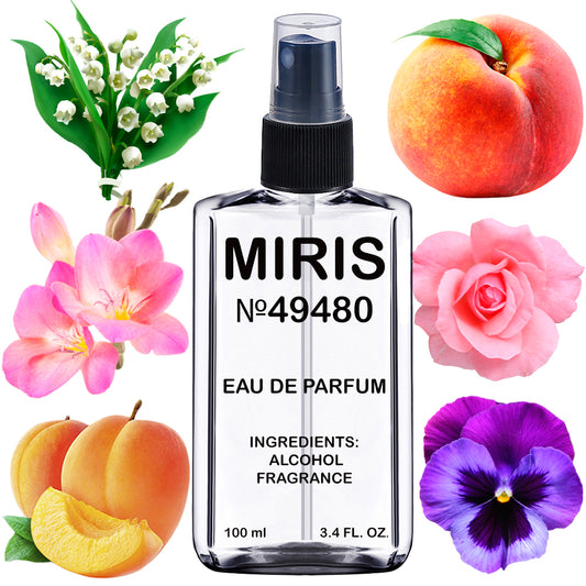 MIRIS No. 49480, Red Jins, Long-Lasting Eau de Parfum for Women, Spray 100 ml