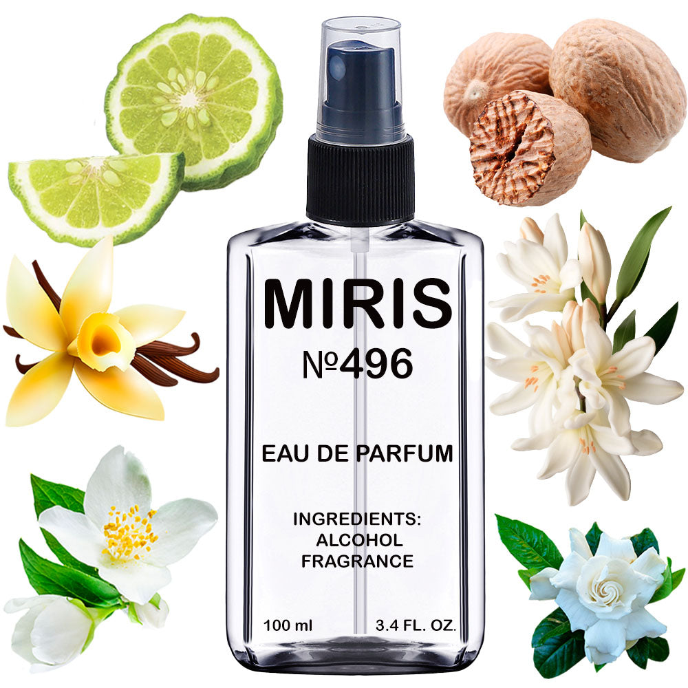 MIRIS No. 496, Organsa, Long-Lasting Eau de Parfum for Women, Spray 100 ml