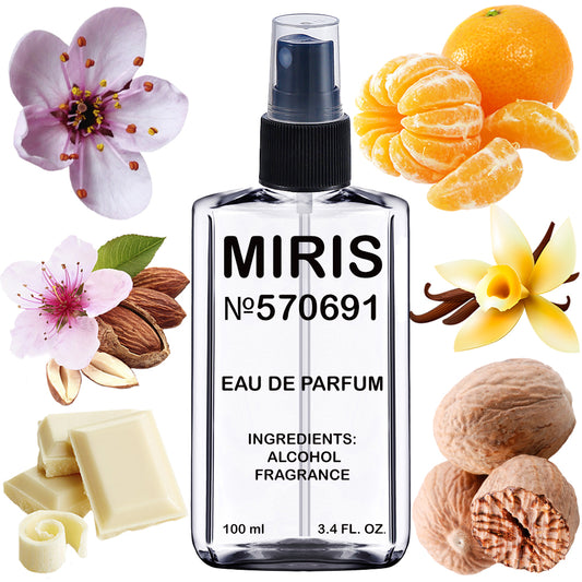 MIRIS Nr. 570691, White Chocola, langanhaltender Duft, Unisex fur Damen und Herren Eau de Parfum, Spray 100 ml