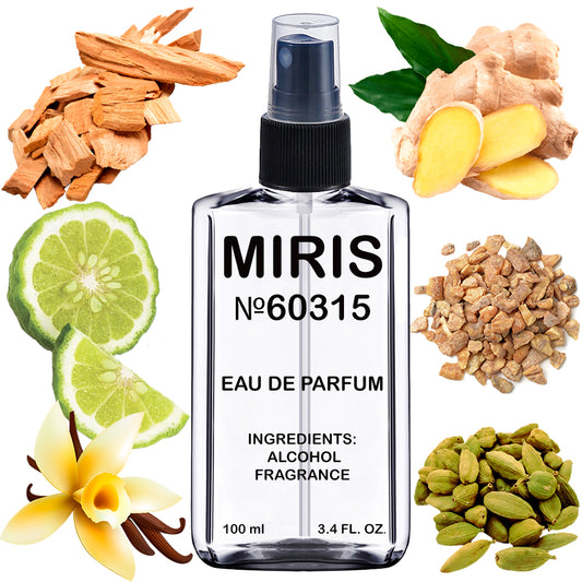 MIRIS No. 60315, Ani, Longue duree Unisexe Eau de Parfum pour Femme et Homme, Vaporisateur 100 ml
