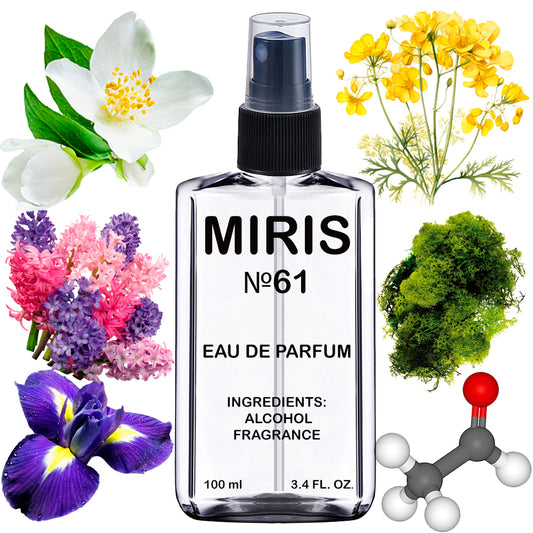 MIRIS No. 61, Fidji, Longue duree Eau de Parfum pour Femme, Vaporisateur 100 ml