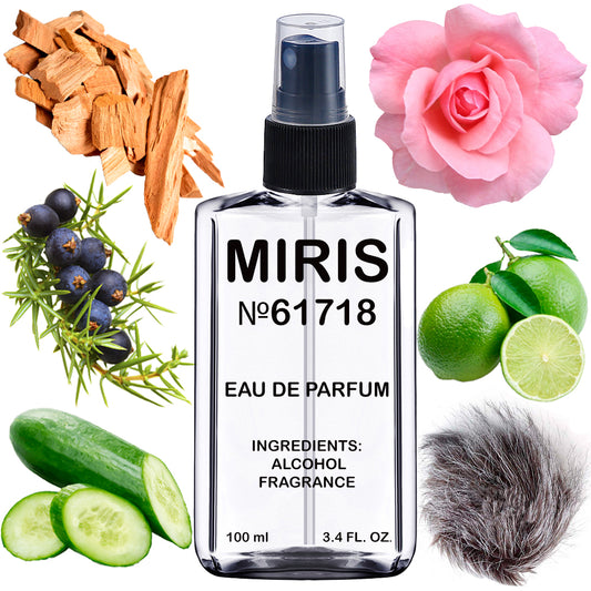 MIRIS No. 61718, Roses On Ice, Longue duree Unisexe Eau de Parfum pour Femme et Homme, Vaporisateur 100 ml