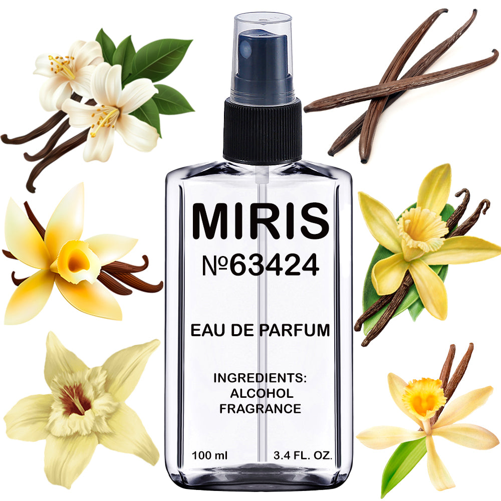 MIRIS No. 63424, Vanilla Blend, Longue duree Unisexe Eau de Parfum pour Femme et Homme, Vaporisateur 100 ml