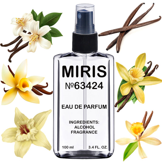 MIRIS No. 63424, Vanilla Blend, Longue duree Unisexe Eau de Parfum pour Femme et Homme, Vaporisateur 100 ml