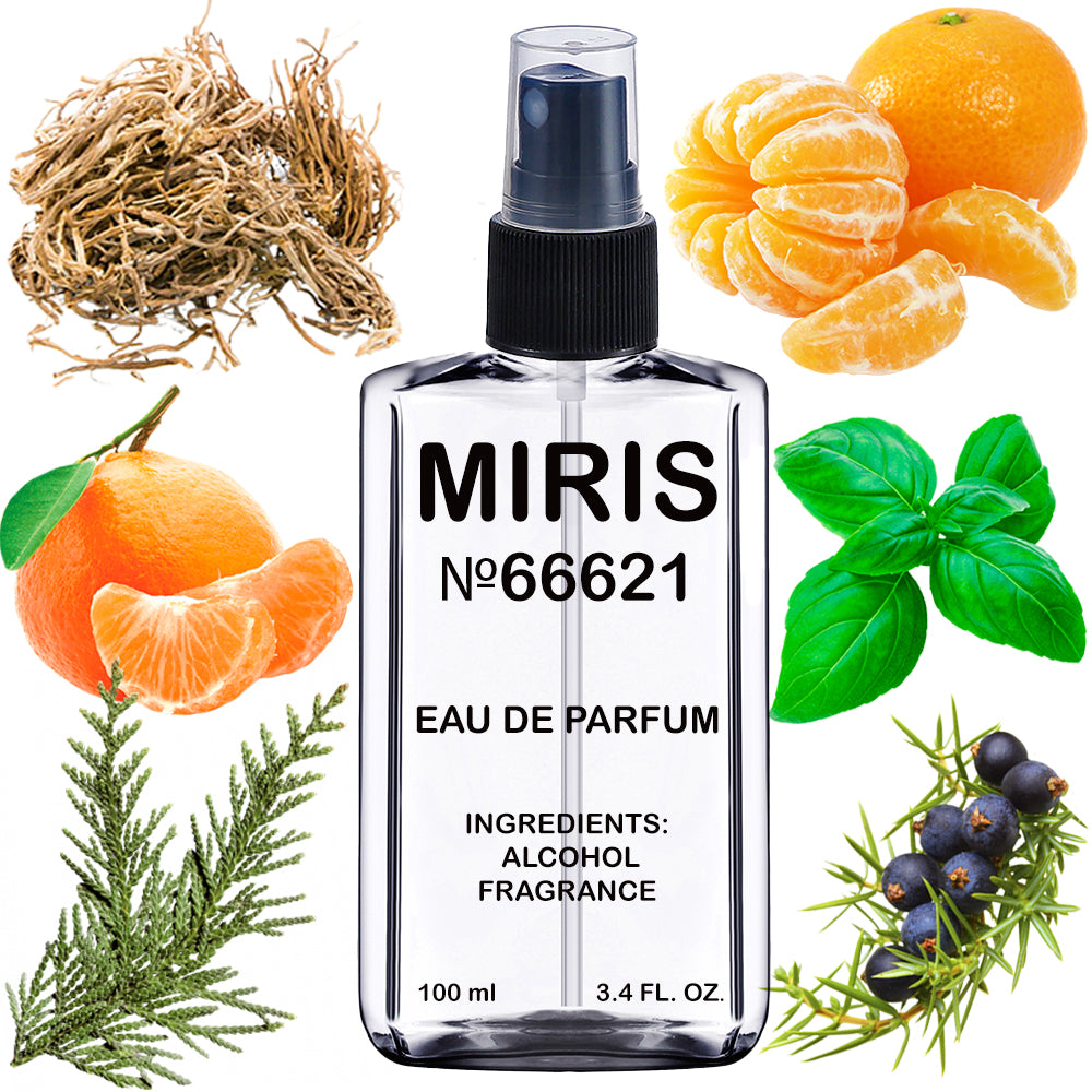 MIRIS No. 66621, Clementine California, Long-Lasting Unisex Eau de Parfum for Women & Men, Spray 100 ml