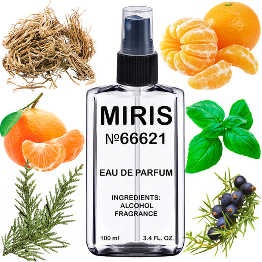 MIRIS No. 66621, Clementine California, Long-Lasting Unisex Eau de Parfum for Women & Men, Spray 100 ml