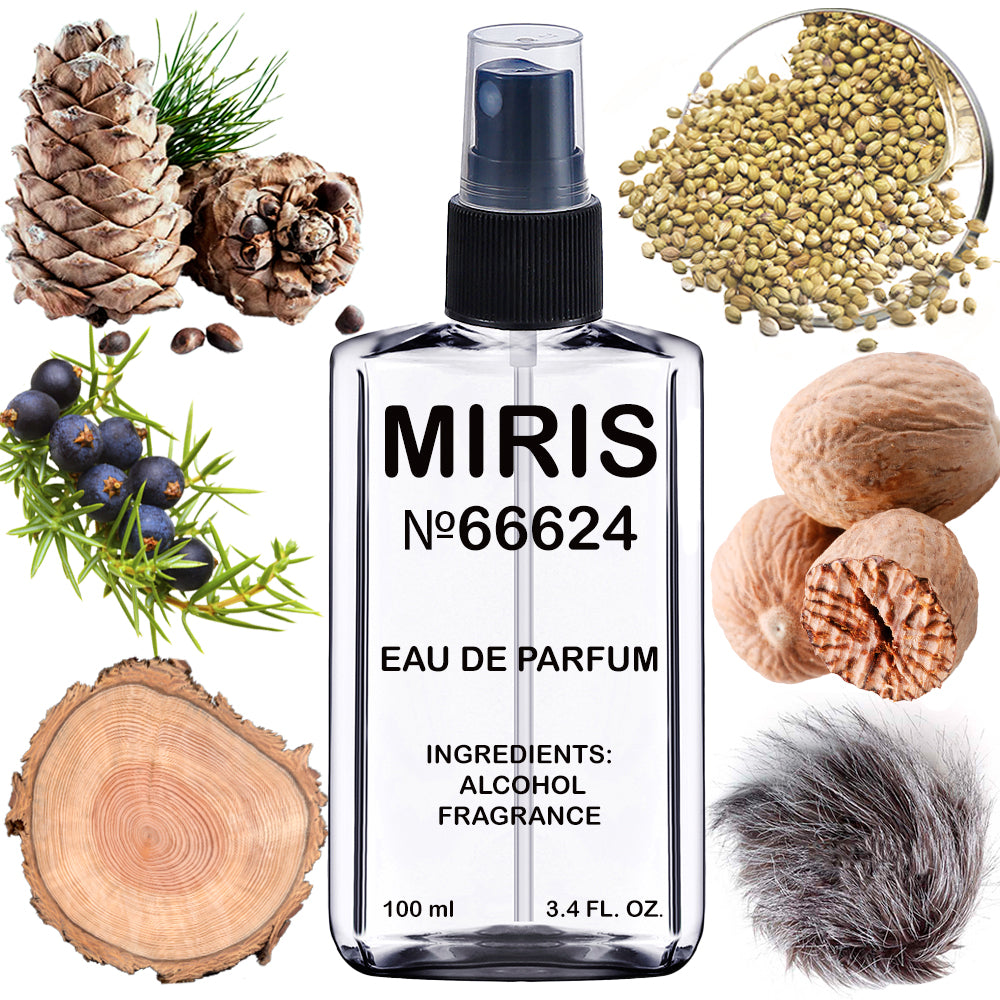 MIRIS No. 66624, Gent Fluid Silver, Longue duree Unisexe Eau de Parfum pour Femme et Homme, Vaporisateur 100 ml